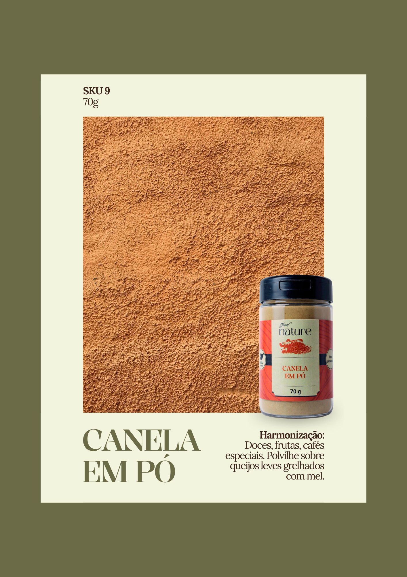 Canela em Pó