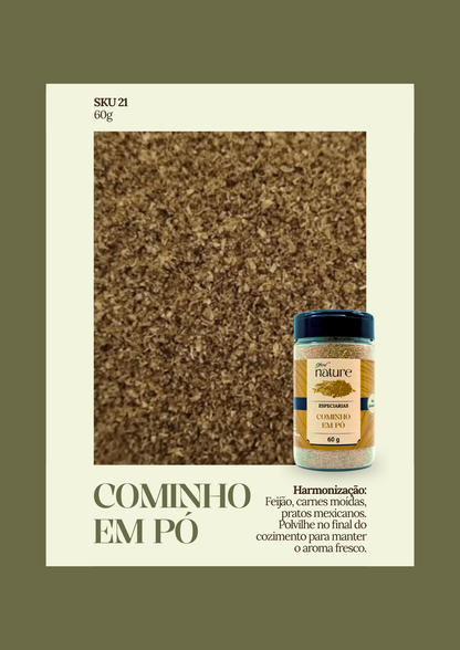 Cominho em Pó Puro