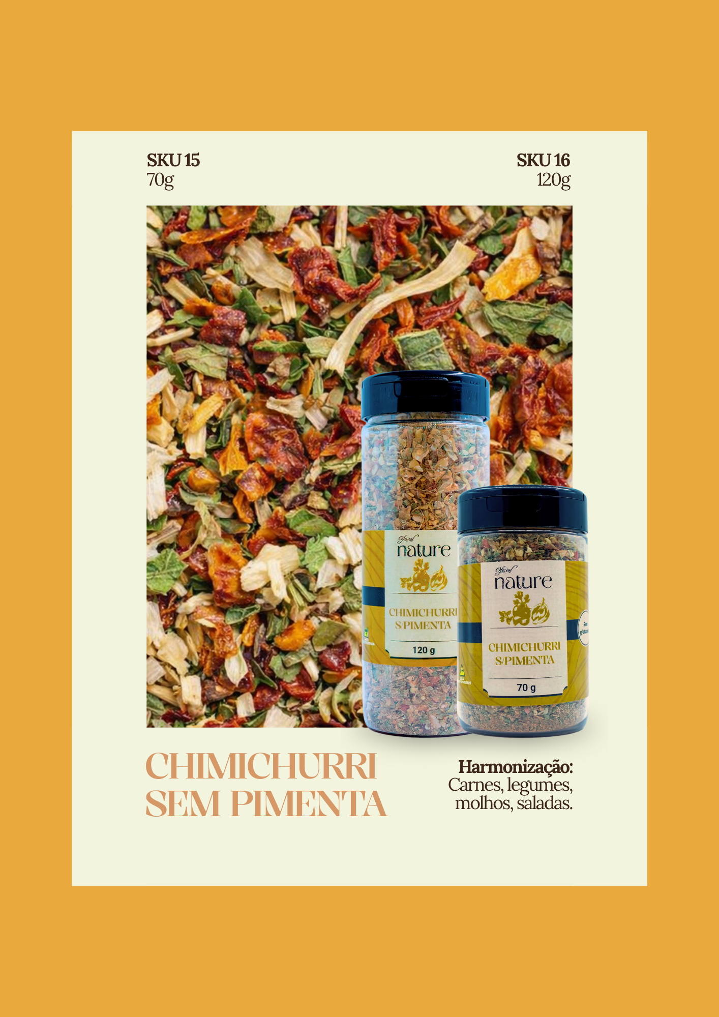 Chimichurri sem Pimenta