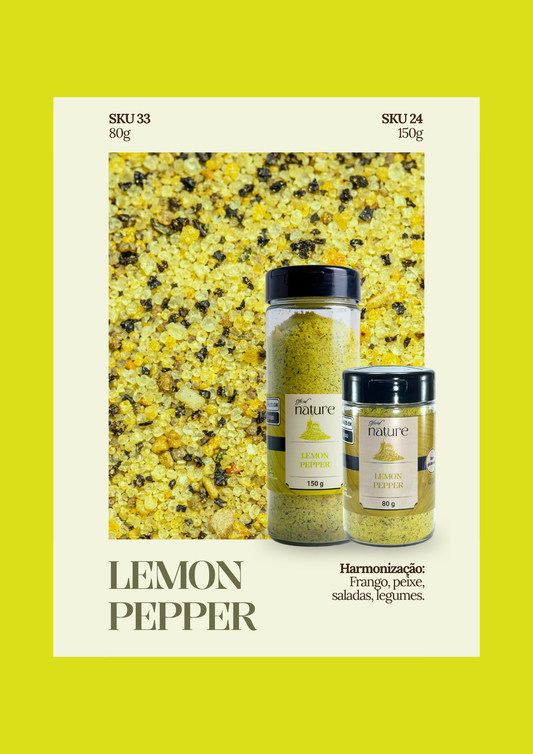 Lemon Pepper  Cítrico e Picante
