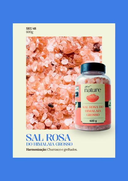 Sal Rosa Do Himalaia Grosso Original 600g