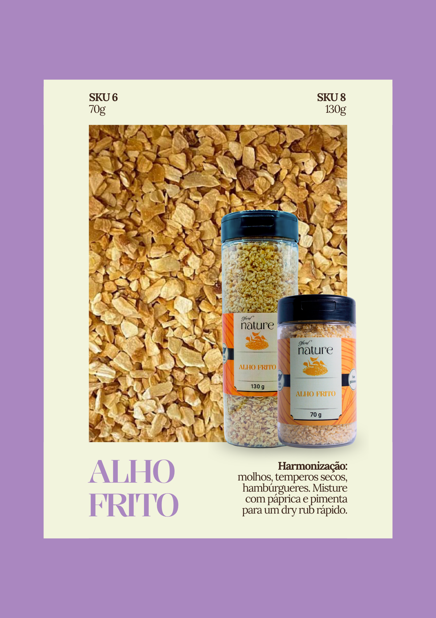 Alho Frito Crocante
