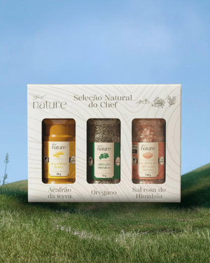 Kit Seleção Natural do Chef: Alta Gastronomia em Casa
