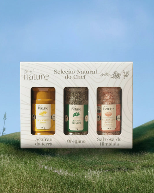 Kit Seleção Natural do Chef: Alta Gastronomia em Casa