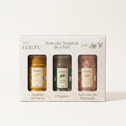 Kit Seleção Natural do Chef: Alta Gastronomia em Casa