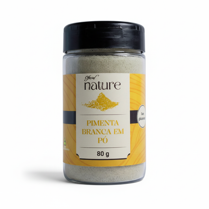 Pimenta Branca em Pó 80g