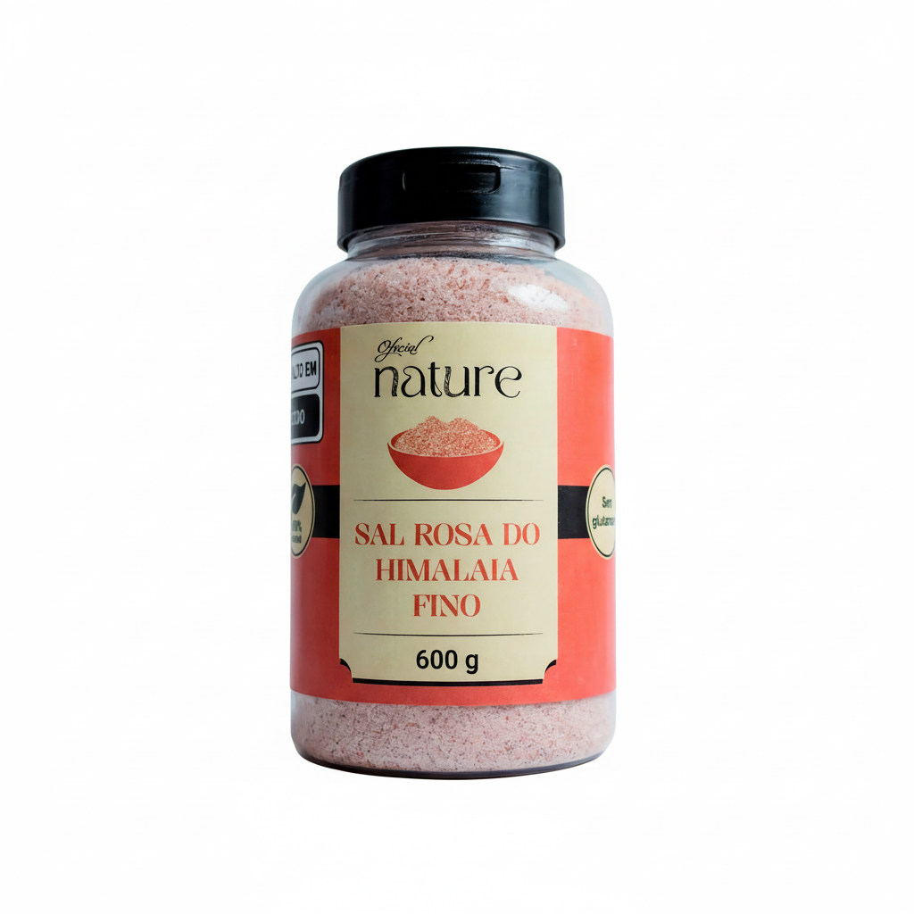 Sal Rosa do Himalaia Fino 600g