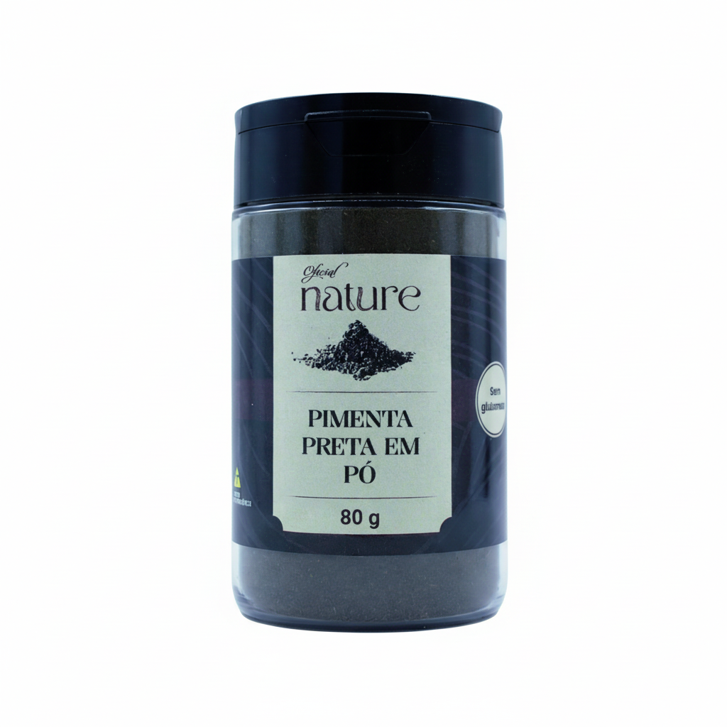 Pimenta Preta em Pó 80g