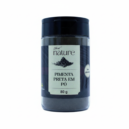 Pimenta Preta em Pó 80g