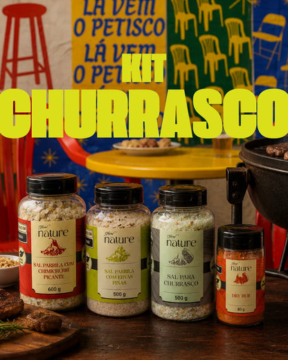 Kit Brasa & Raiz: O Churrasco Brasileiro Premium