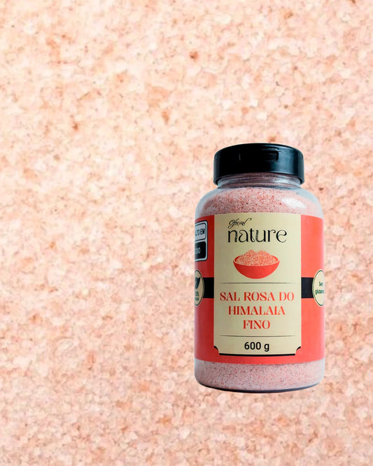 Sal Rosa Do Himalaia Fino Puro Natural  600g
